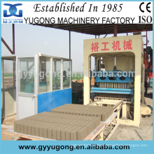 Yugong automatic & hydraulic press concrete brick making machine